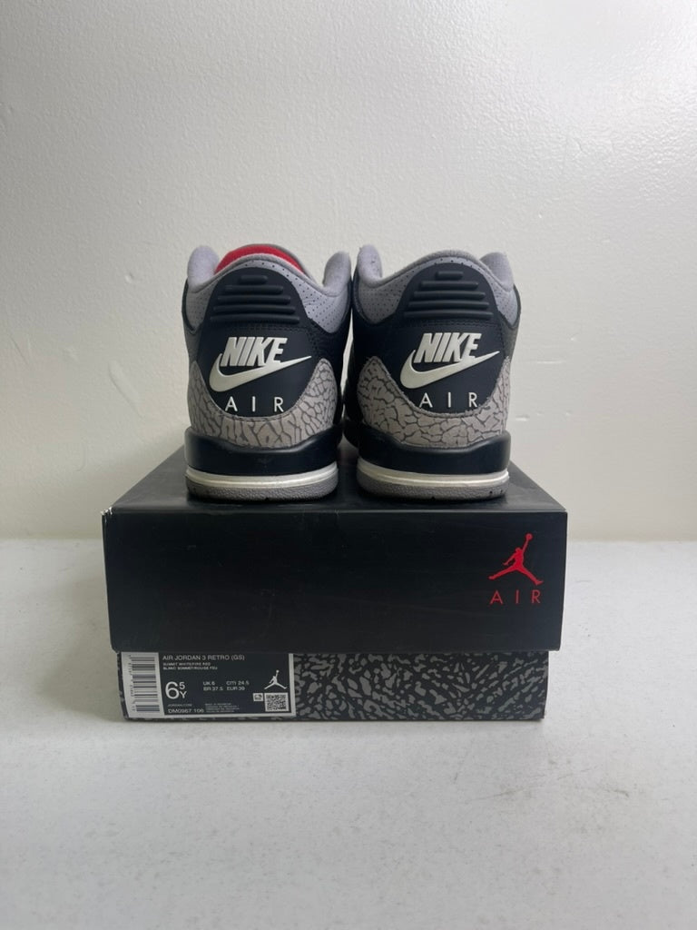 Jordan 3 Retro Black Cement (2024) (GS)