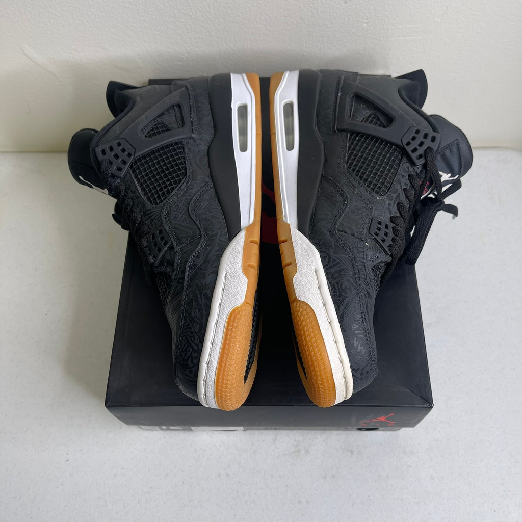 Jordan 4 Retro Laser Black Gum