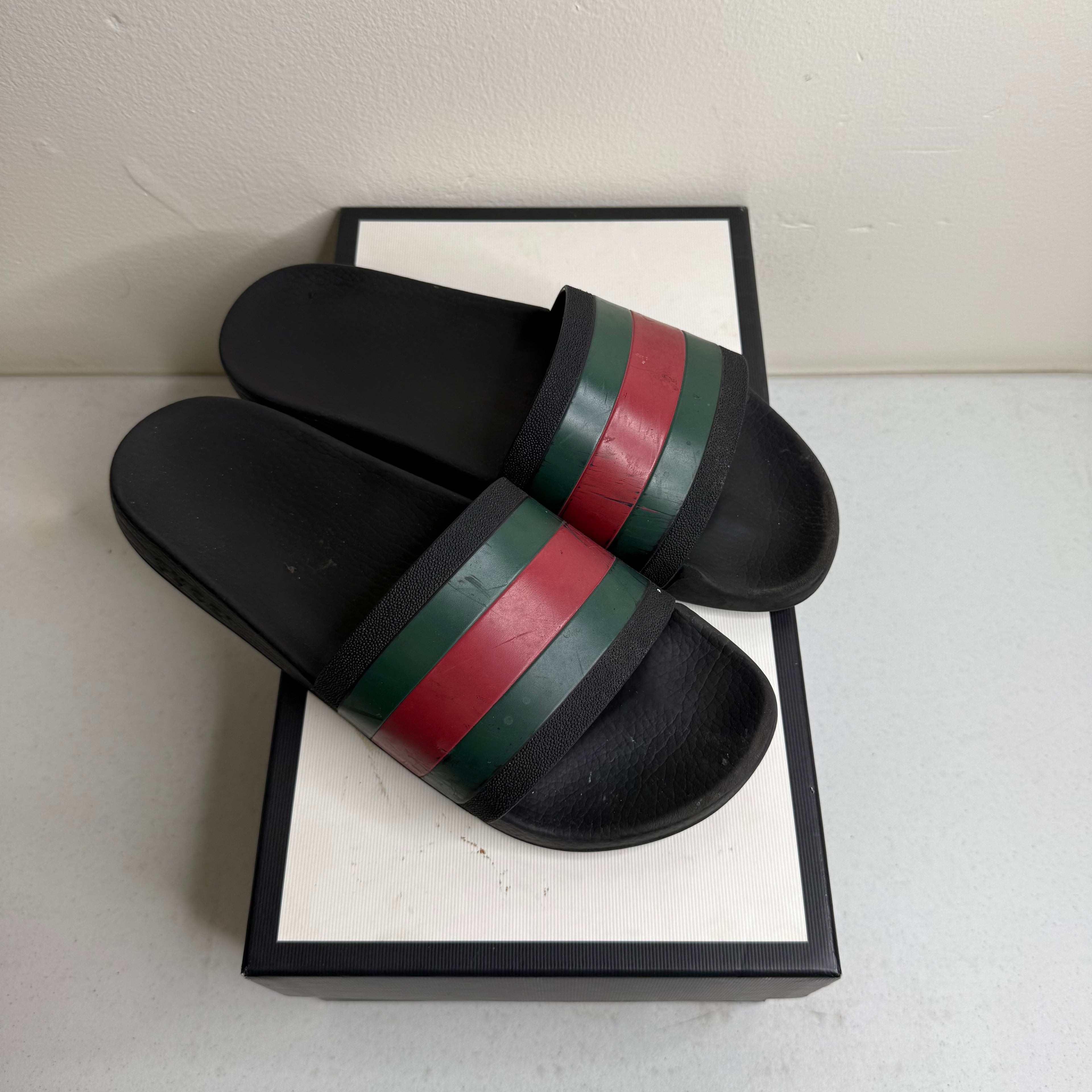 Gucci Python Slide Gucci Slides – 614 Plugg