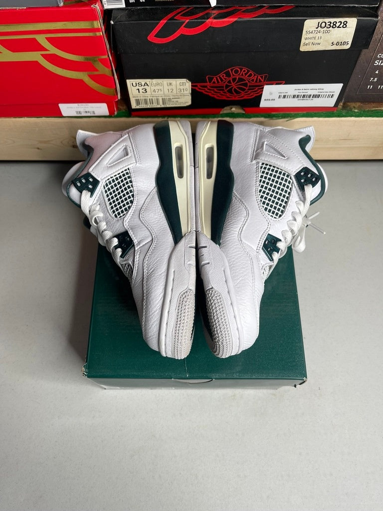 Size 7y - Jordan 4 Retro Oxidized Green (GS)