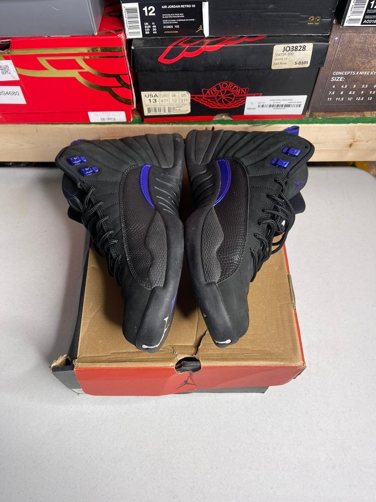 Jordan 12 Retro Black Dark Concord