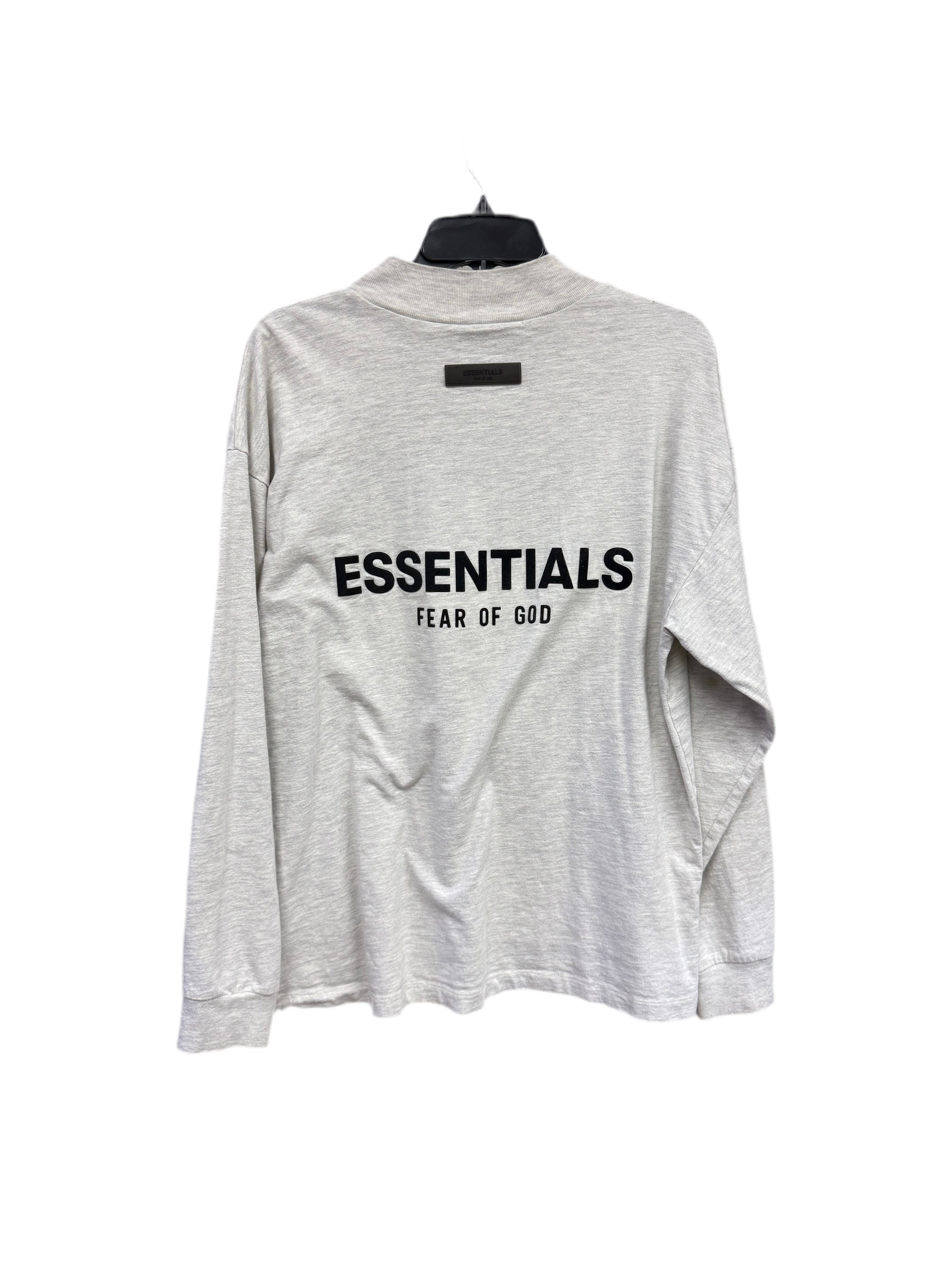 Essentials Fear of God Long Sleeve Light Oatmeal