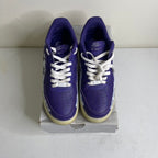 Size 8 - Nike Air Force 1 Low '07 QS Purple Skeleton Halloween (2021)