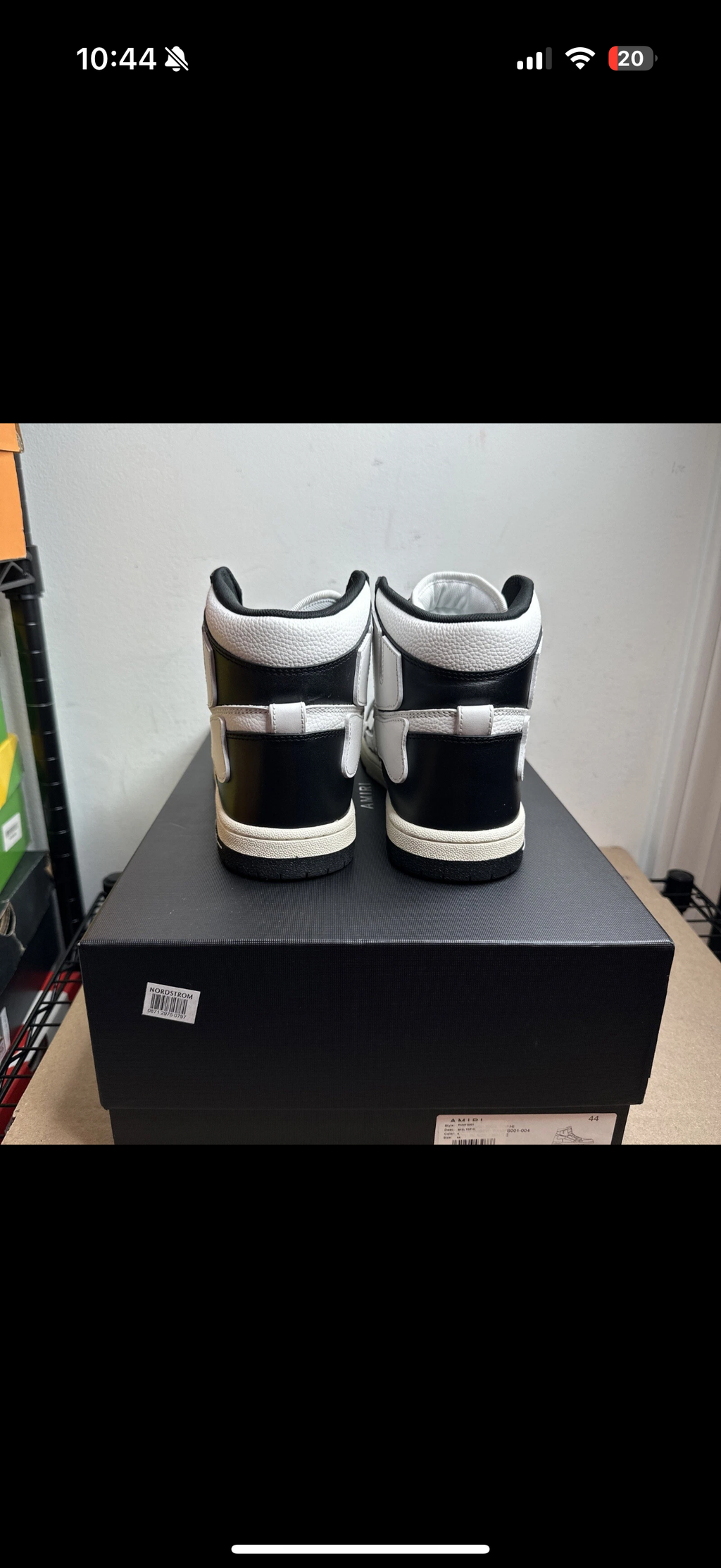 Amiri Skeleton High Top Sneaker