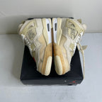 Size 7.5w - Jordan 4 Retro Off-White Sail (Women's)