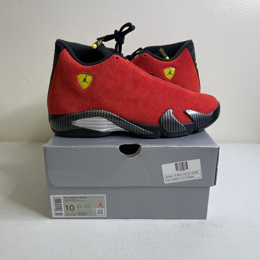 Size 10 - Jordan 14 Retro Ferrari (2025)