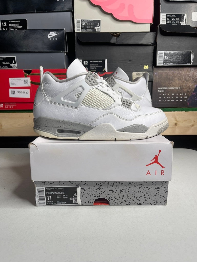 Size 11 - Jordan 4 Retro White Oreo (2021)