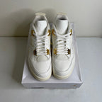 Size 11.5w - Jordan 4 Retro Metallic Gold (Women's)
