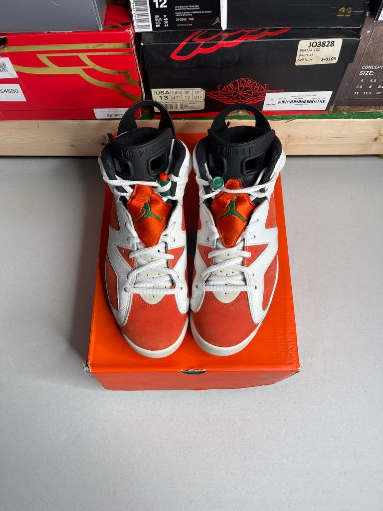 Size 8.5 - Jordan 6 Retro Gatorade Like Mike White