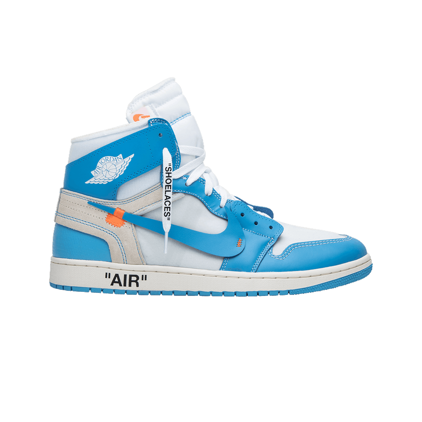 Size 10.5 - Jordan 1 Retro High Off-White University Blue