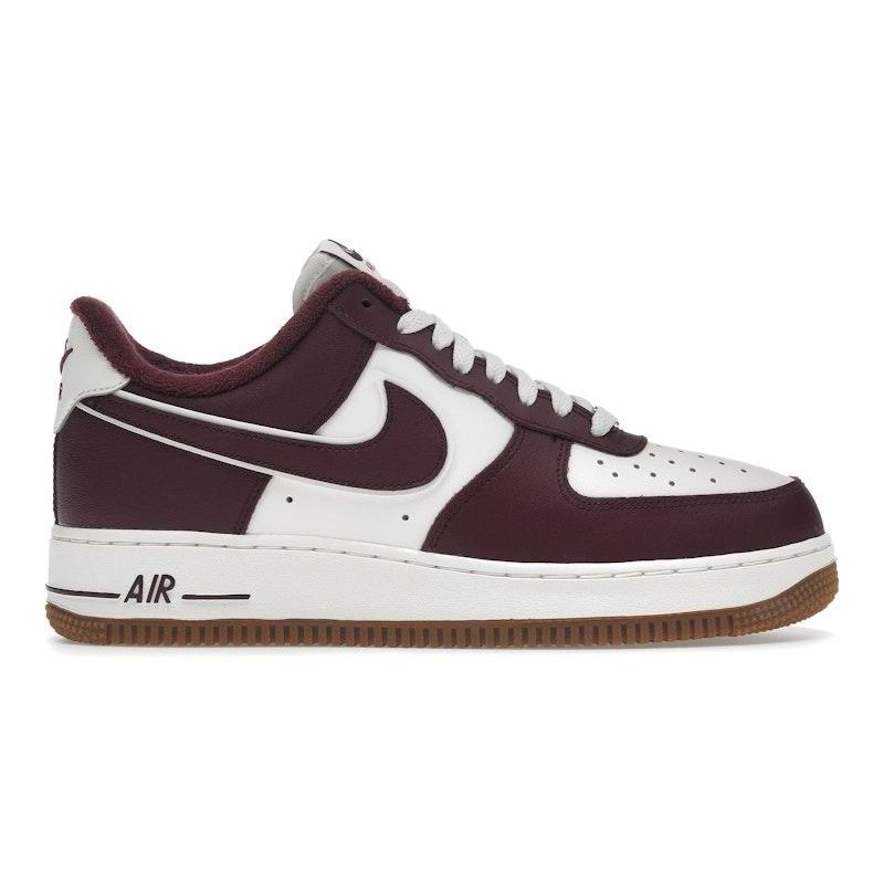 Size 13 - Nike Air Force 1 Low College Pack Night Maroon
