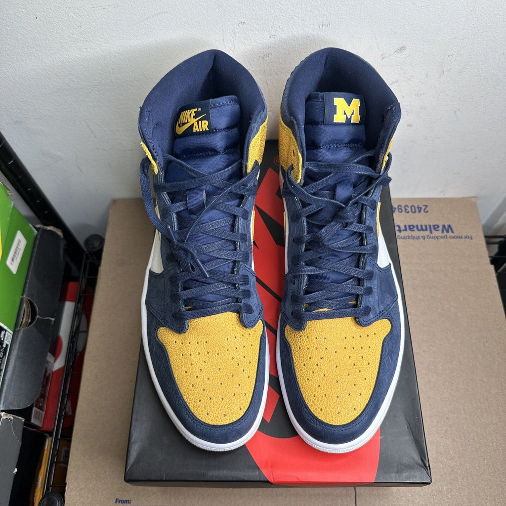 Size 14 - Jordan 1 Retro High Michigan PE