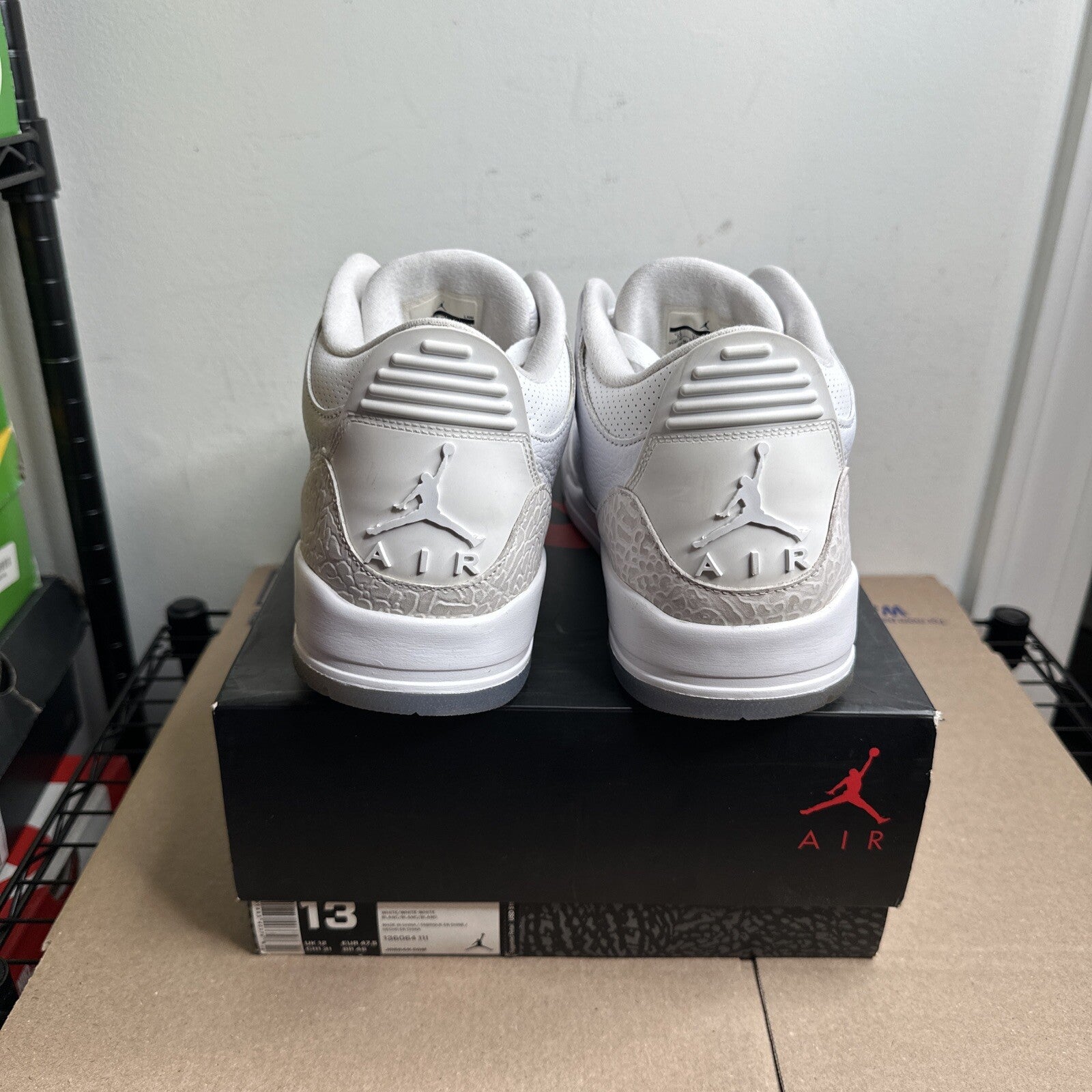 Jordan 3 Retro Pure White (2018)