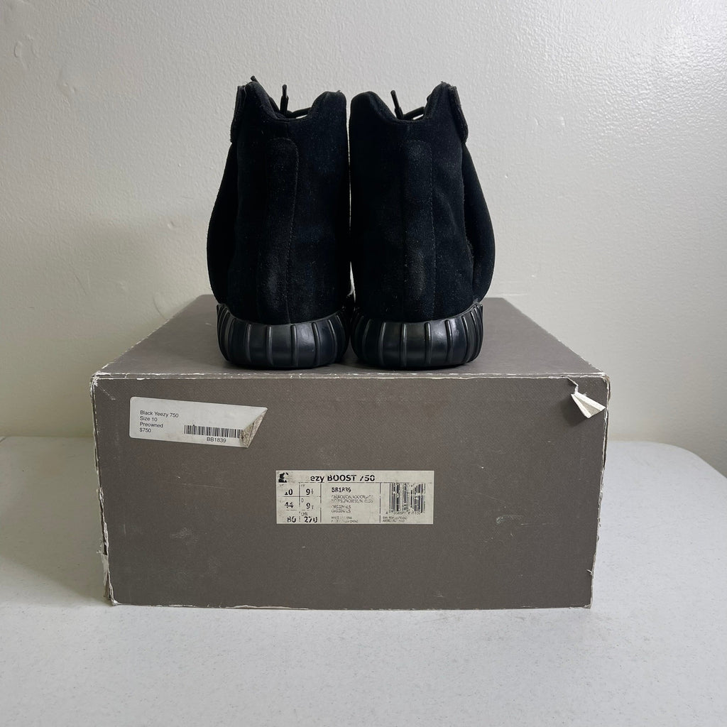 Size 10 - adidas Yeezy Boost 750 Triple Black