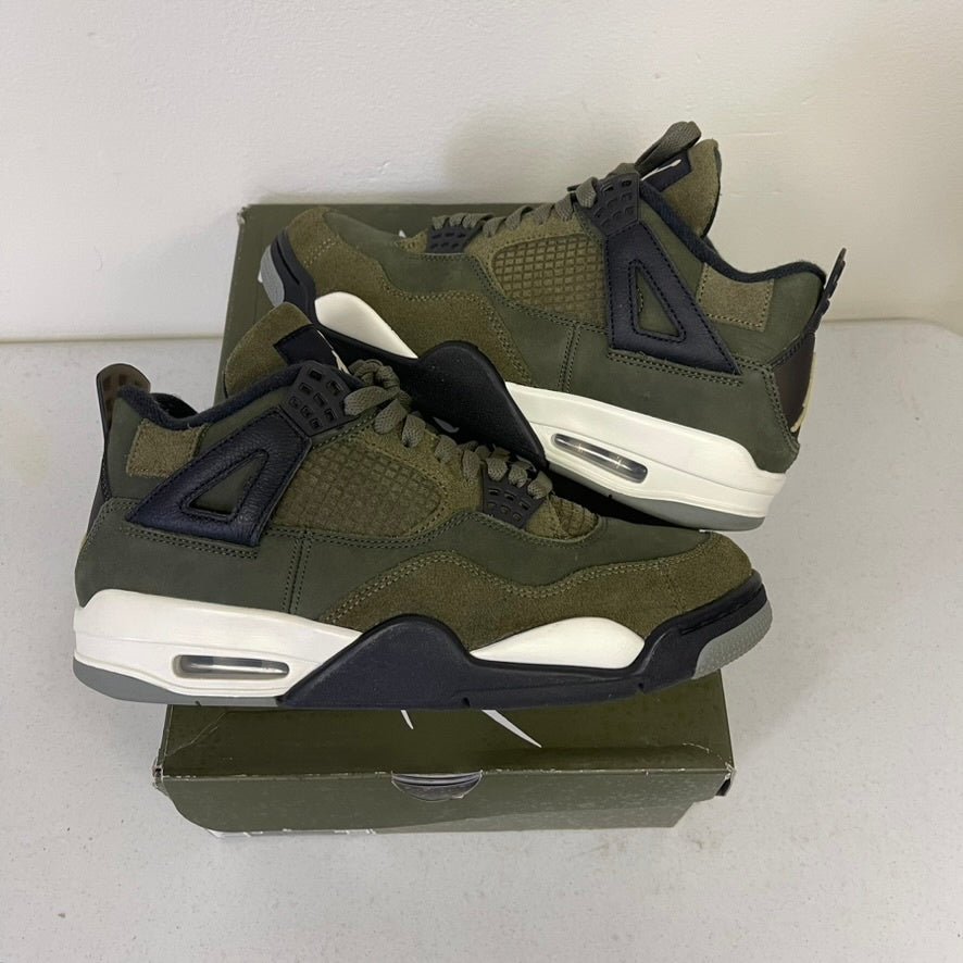 Size 9.5 - Jordan 4 Retro SE Craft Medium Olive
