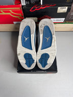 Size 7y - Jordan 4 Retro Military Blue (2024) (GS)
