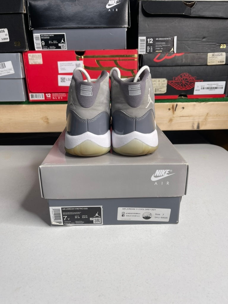 Jordan 11 Retro Cool Grey (2021) (GS)