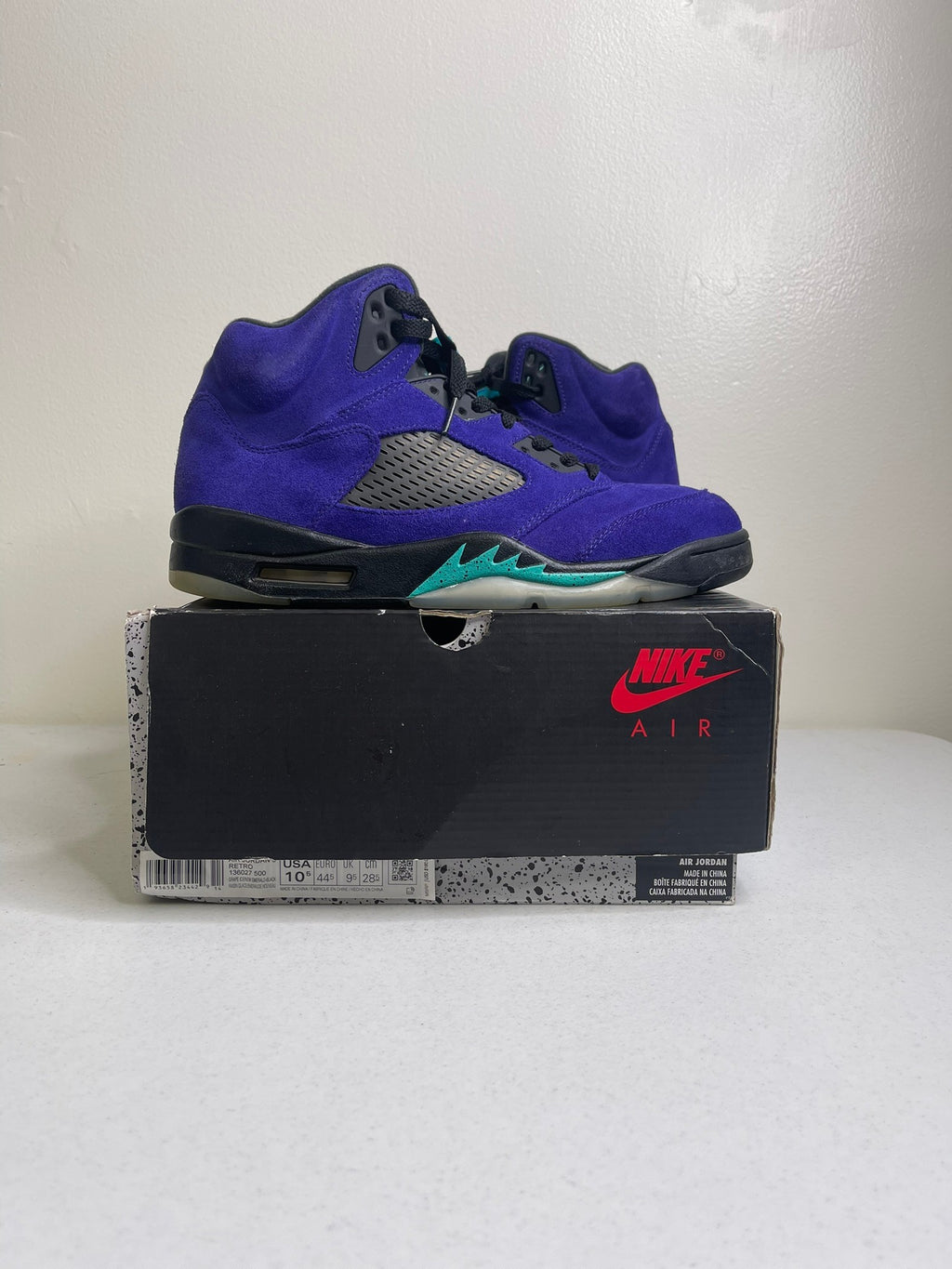 Size 10.5 - Jordan 5 Retro Alternate Grape