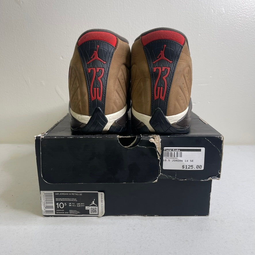 Size 10.5 - Jordan 14 Retro Winterized Archaeo Brown
