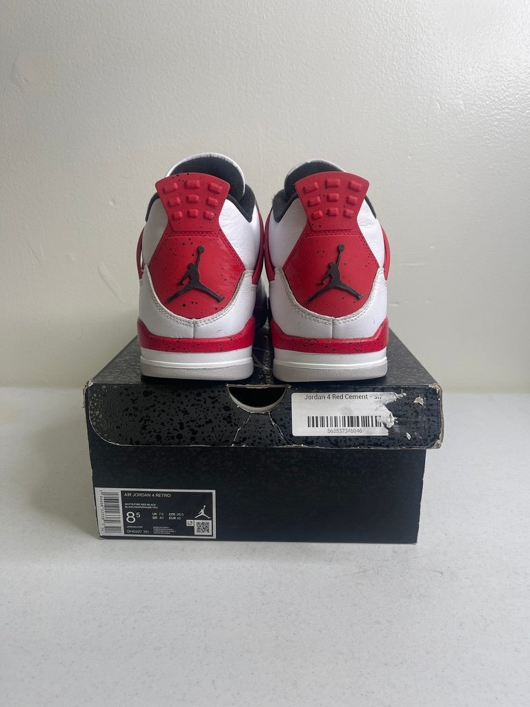 Jordan 4 Retro Red Cement