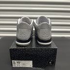 Size 10.5 - Jordan 3 Retro 5Lab3 Silver