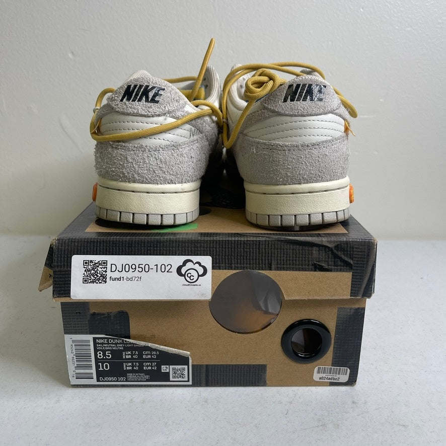 Nike Dunk Low Off-White Lot 34