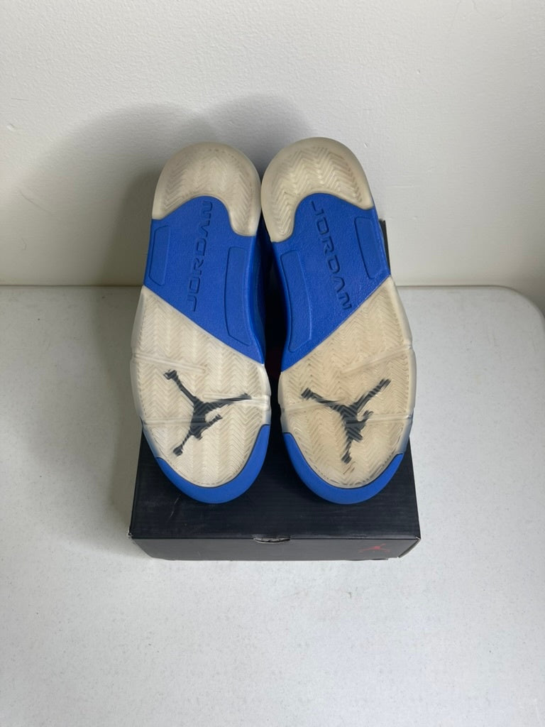 Size 8 - Jordan 5 Retro Blue Suede