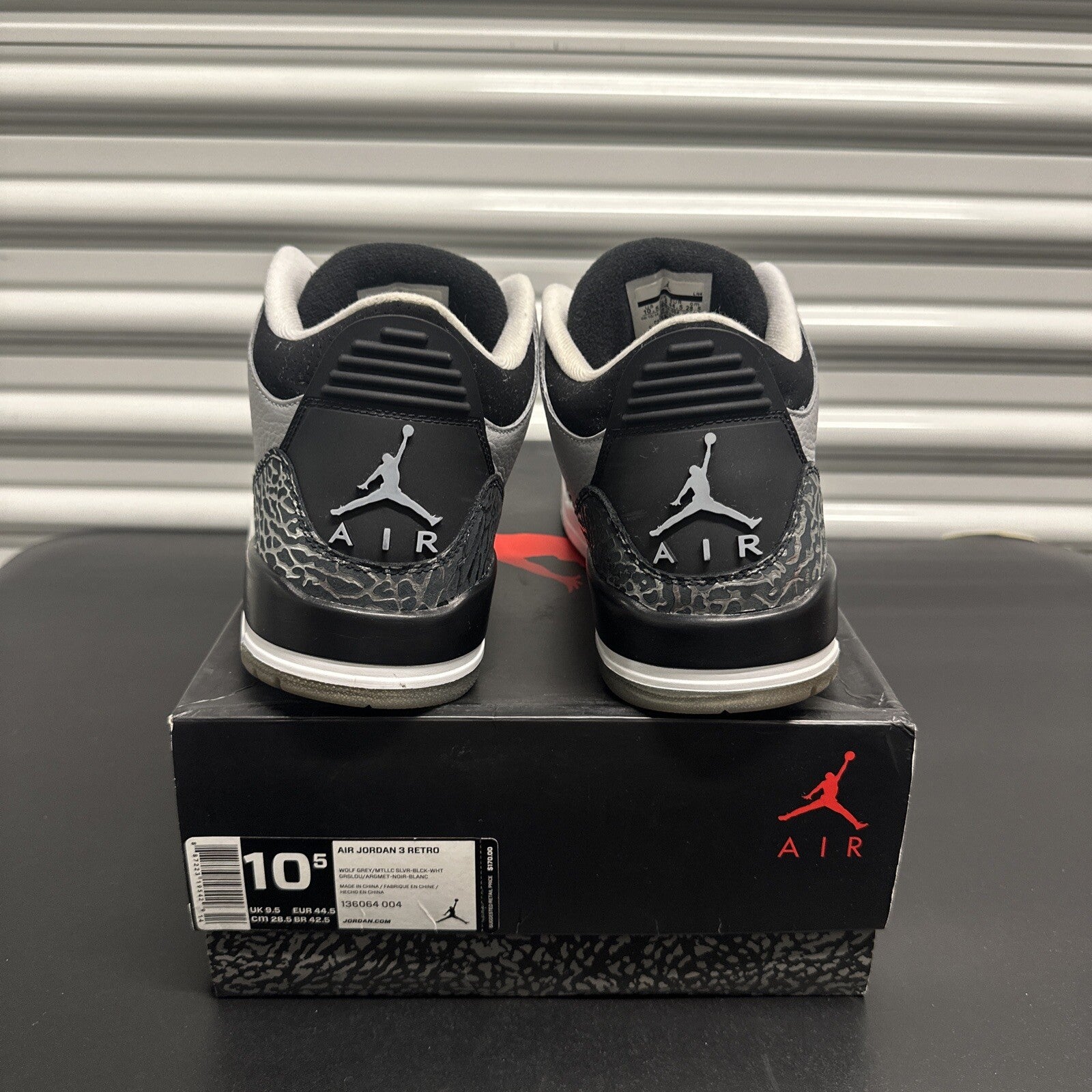 Jordan 3 Retro Wolf Grey