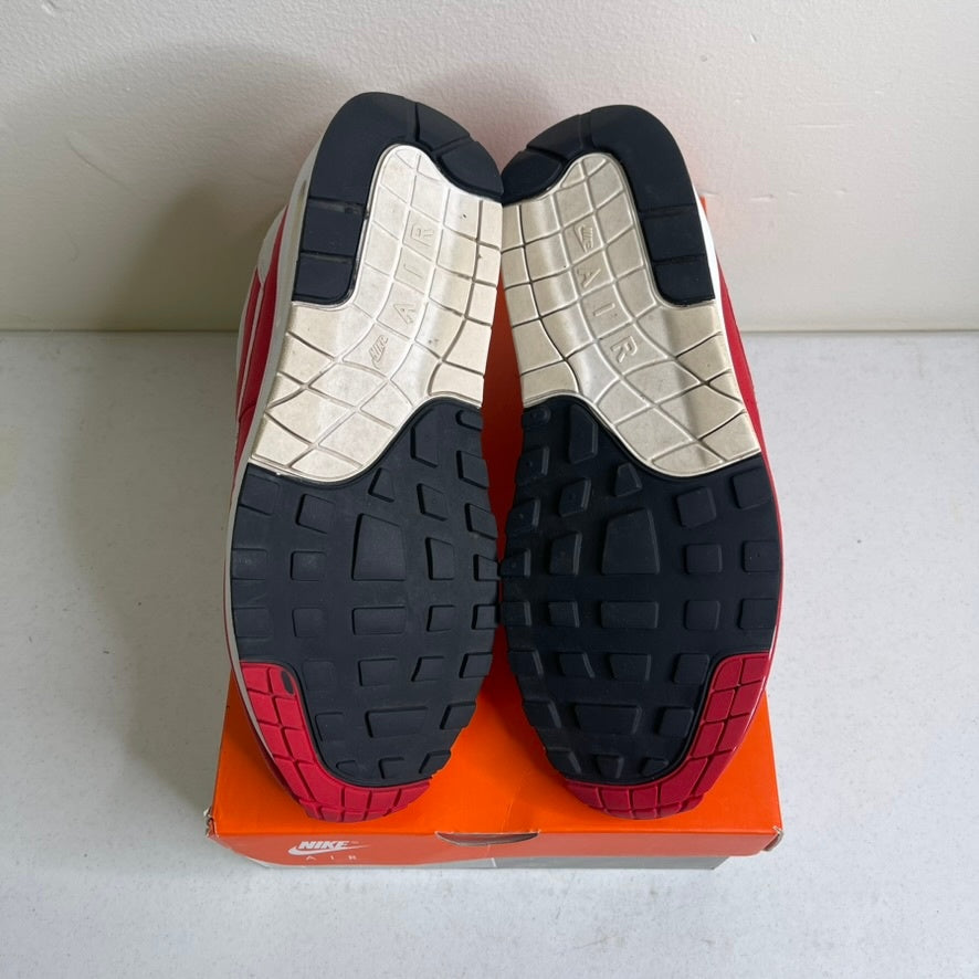 Size 10 - Nike Air Max 1 Anniversary Red (2017/2018 Restock Pair)