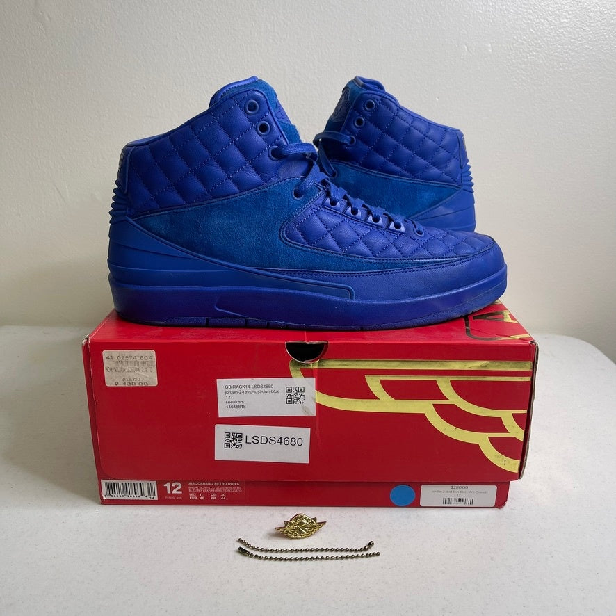 Jordan 2 Retro Just Don Blue