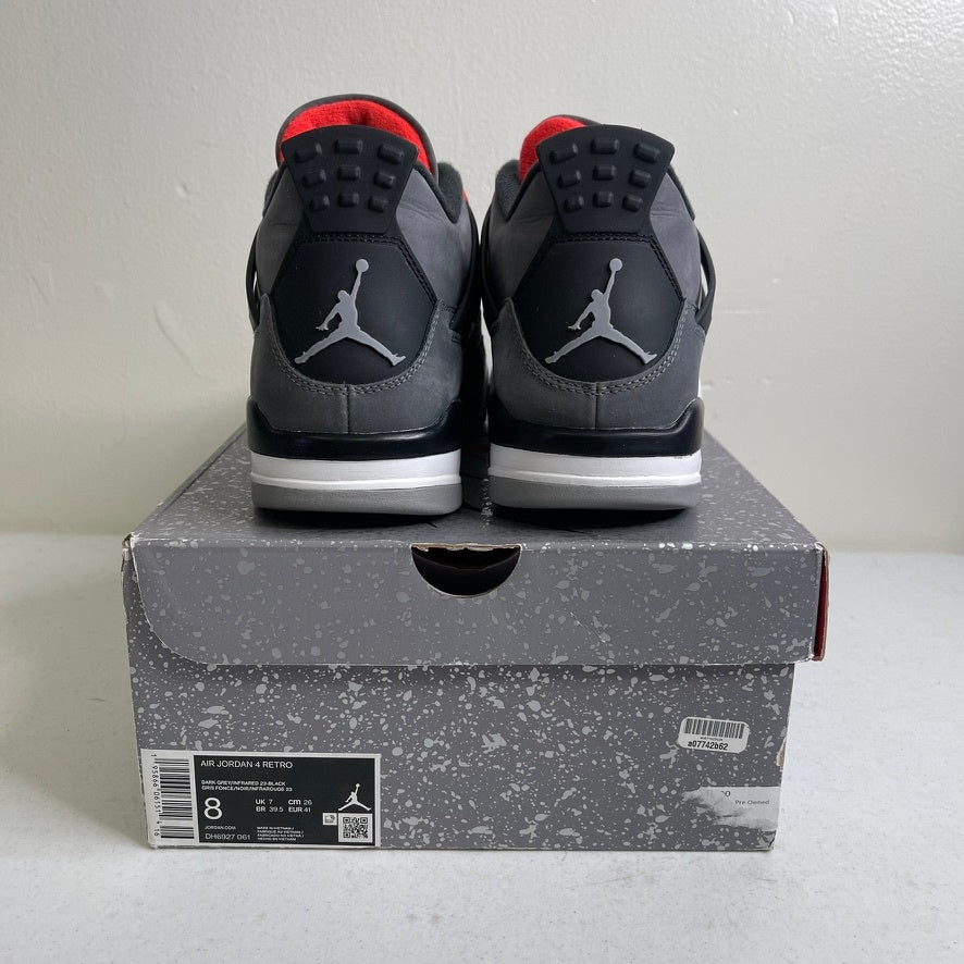 Size 8 - Jordan 4 Retro Infrared