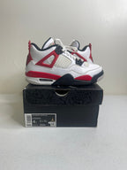 Size 4y - Jordan 4 Retro Red Cement (GS)
