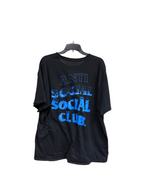 Anti Social Blue Fire Tee