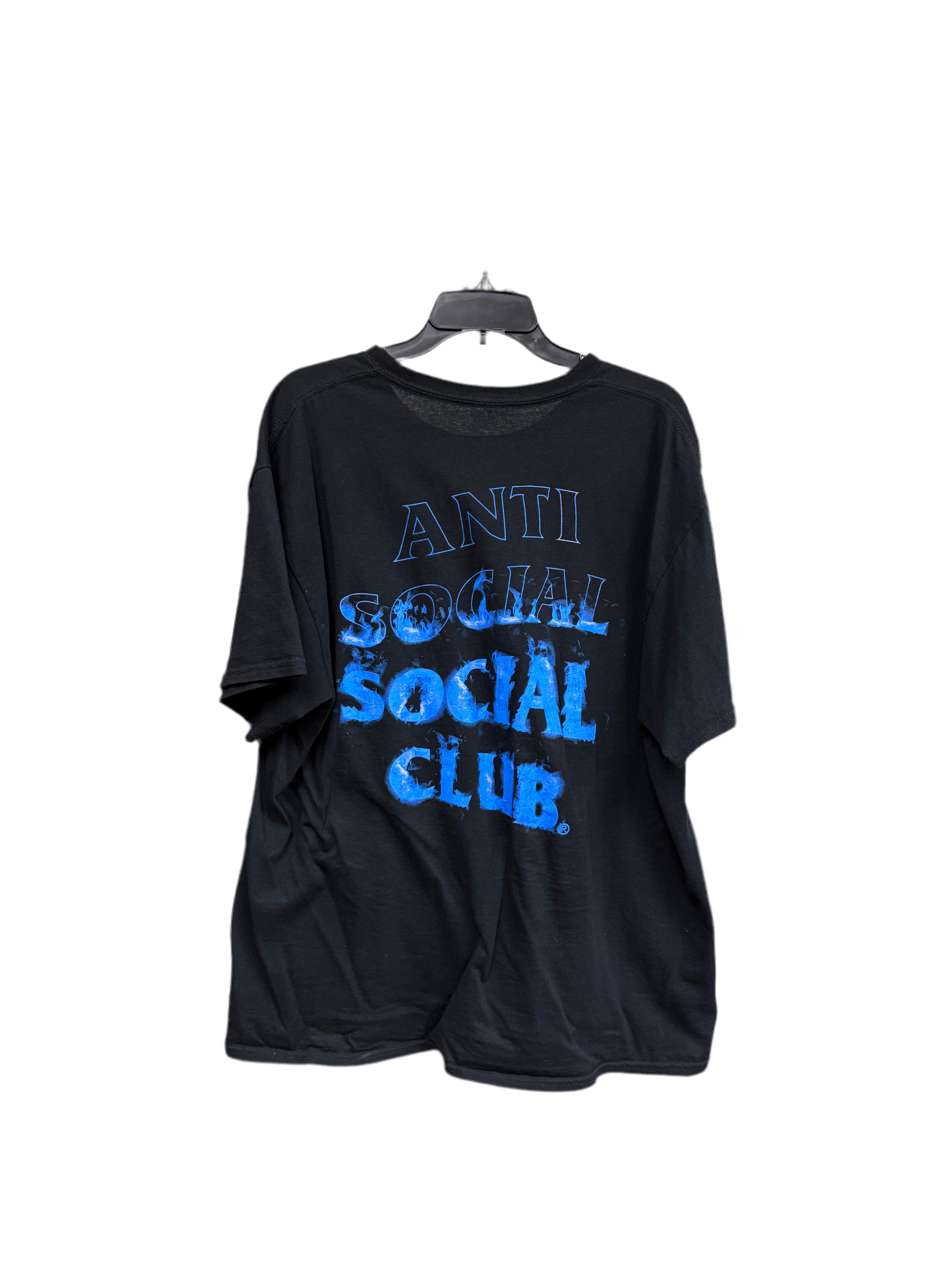 Anti Social Blue Fire Tee