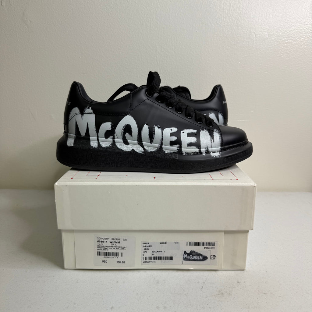 Alexander McQueen Black White Sneaker