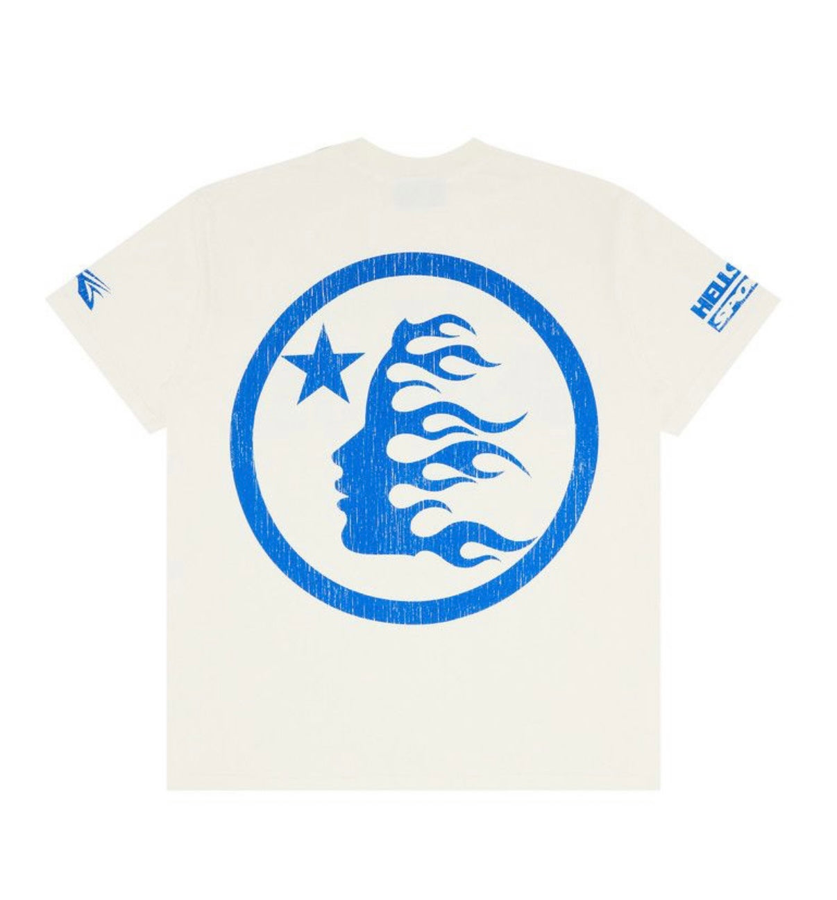 Hellstar Beat Us Tee White/Blue