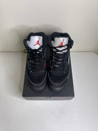Size 5.5y - Jordan 5 Retro OG Black Metallic Reimagined (GS)