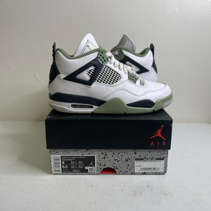 Jordan 4 Retro Seafoam (Women's)