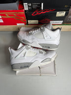 Size 10 - Jordan 4 Retro White Oreo (2021)