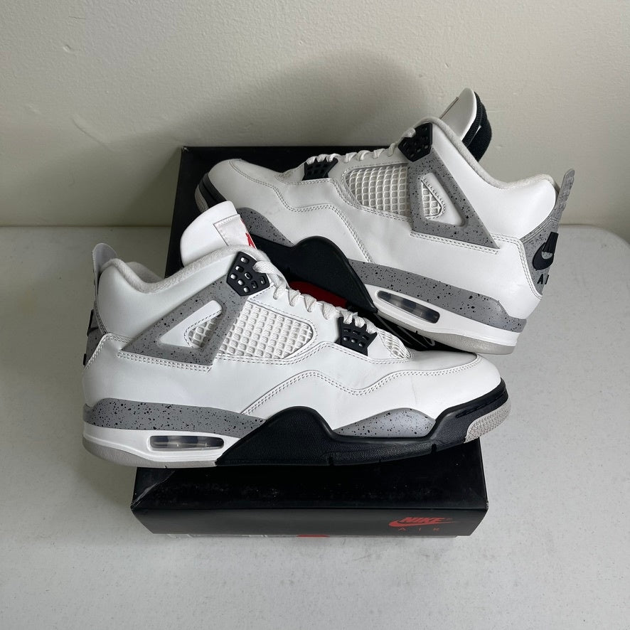 Size 10.5 - Jordan 4 Retro White Cement (2025)
