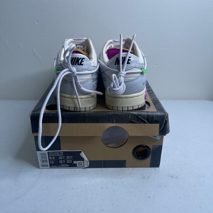 Size 9.5 - Nike Dunk Low Off-White Lot 3