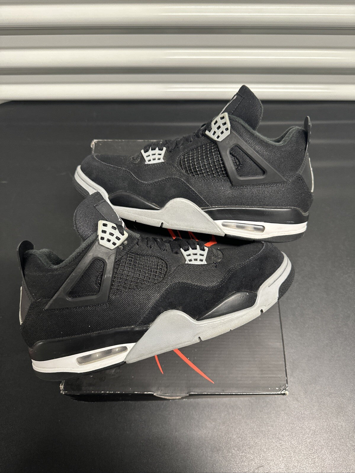 Jordan 4 Retro SE Black Canvas