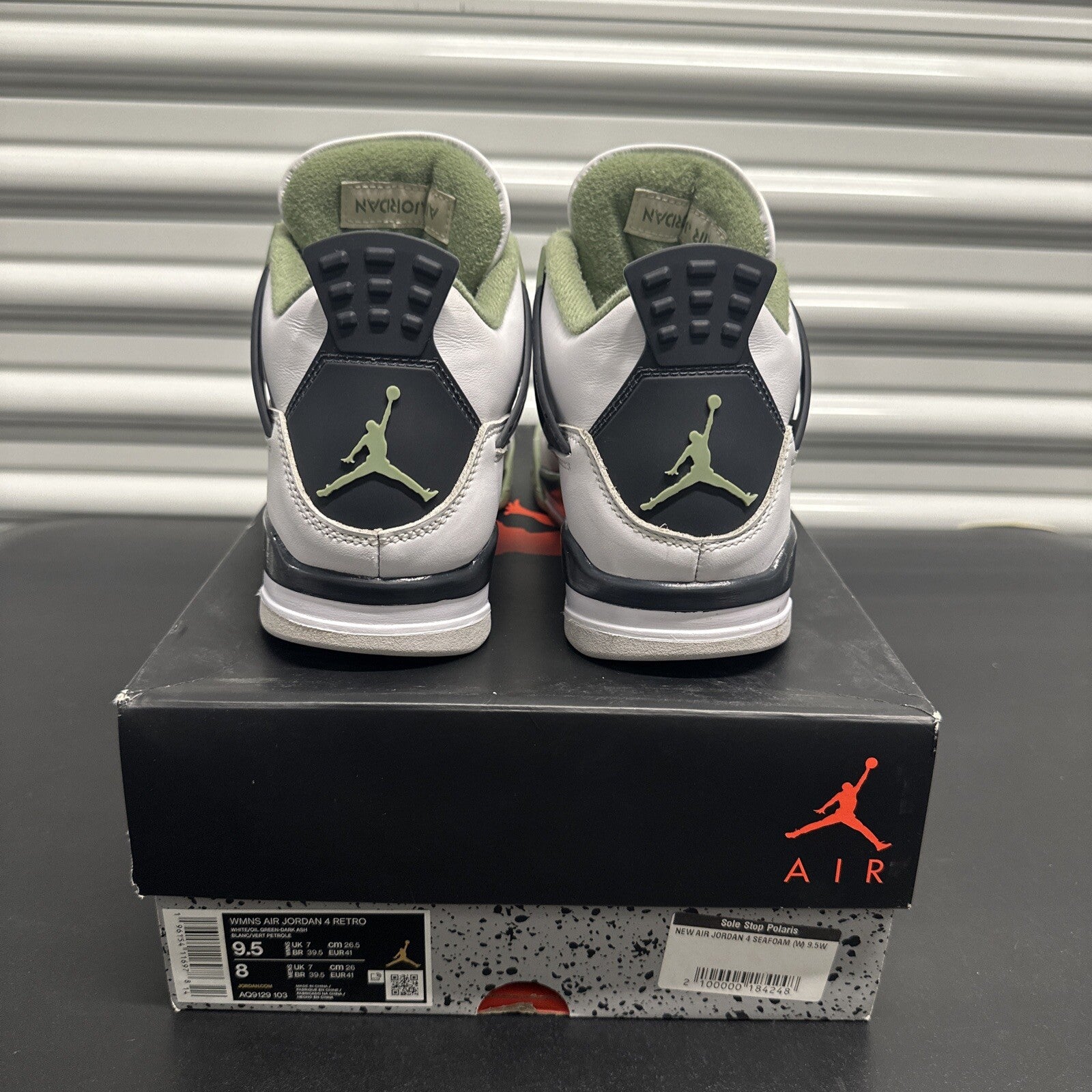 Jordan 4 Retro Seafoam (Women's)