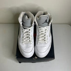 Size 13 - Jordan 5 Retro Metallic White (2015)
