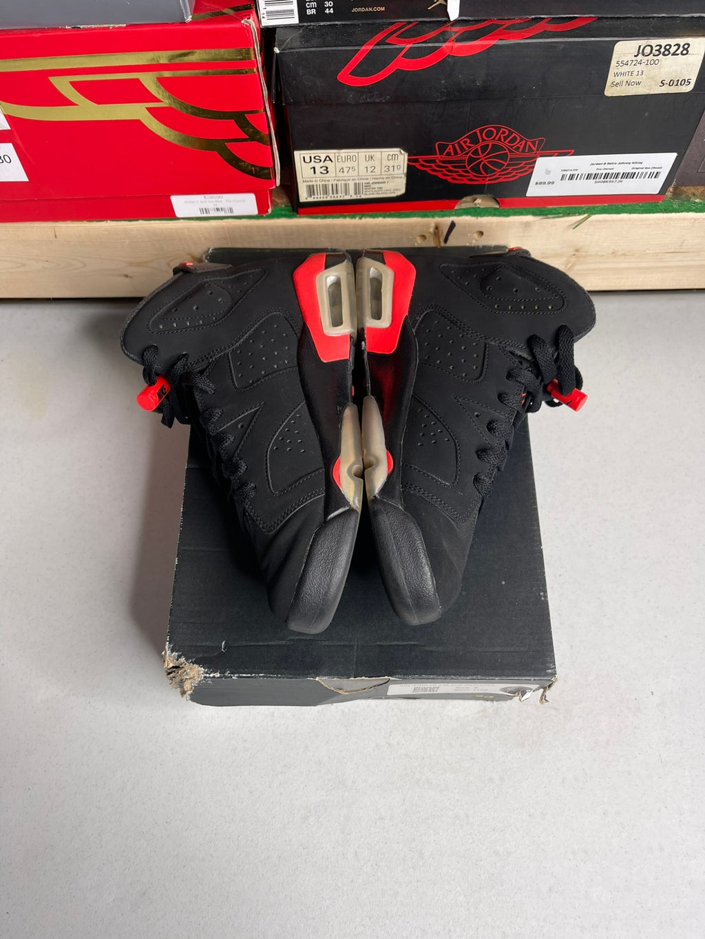 Jordan 6 Retro Black Infrared (2019) (GS)