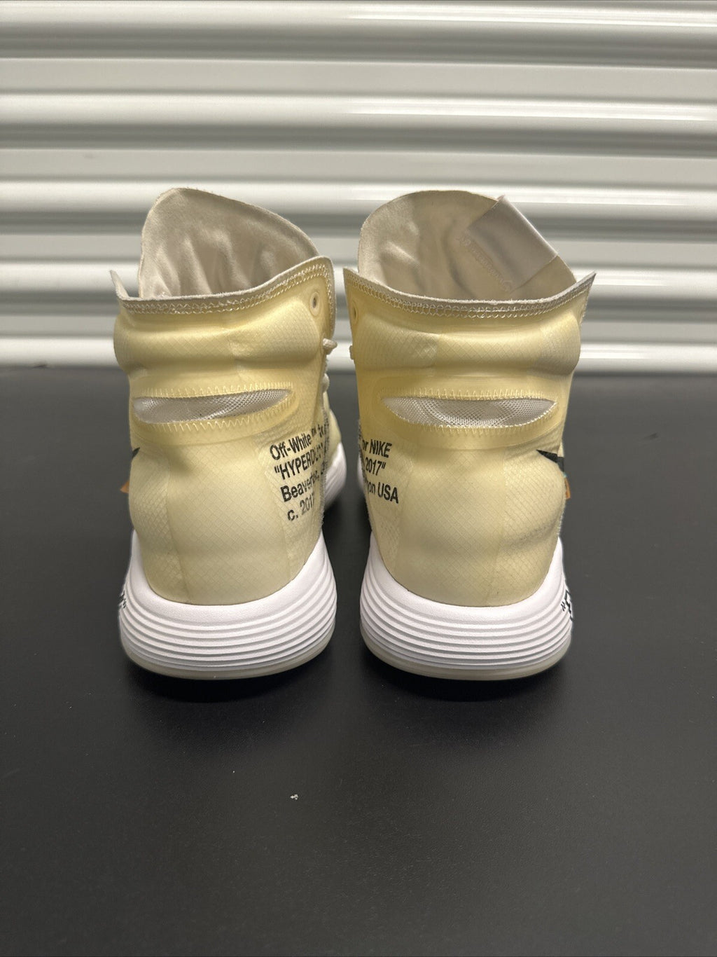 Size 10 - Nike React Hyperdunk 2017 Flyknit Off-White