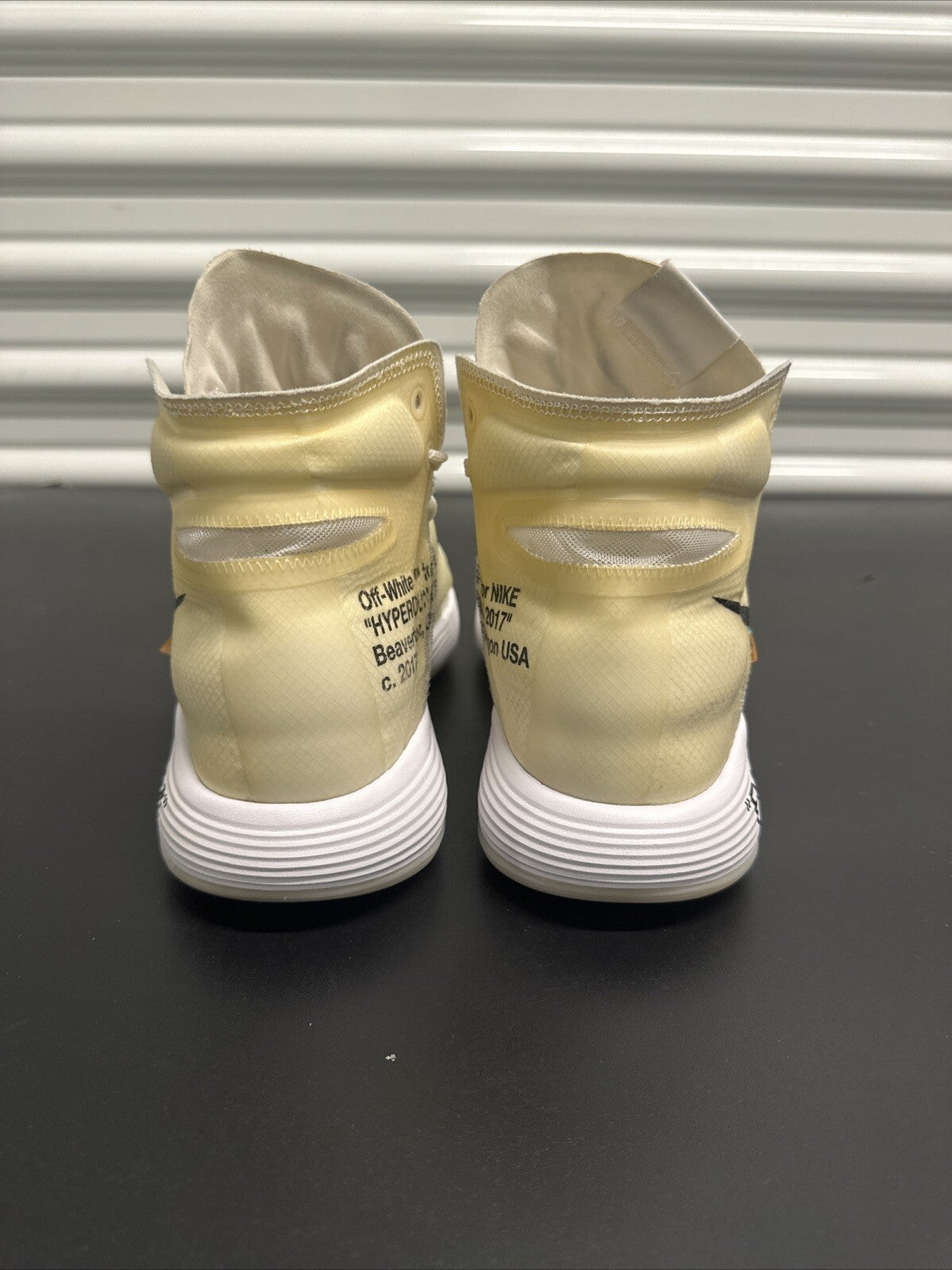 Size 10 - Nike React Hyperdunk 2017 Flyknit Off-White