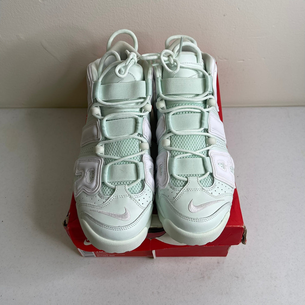 Size 10w - Nike Air More Uptempo Barley Green