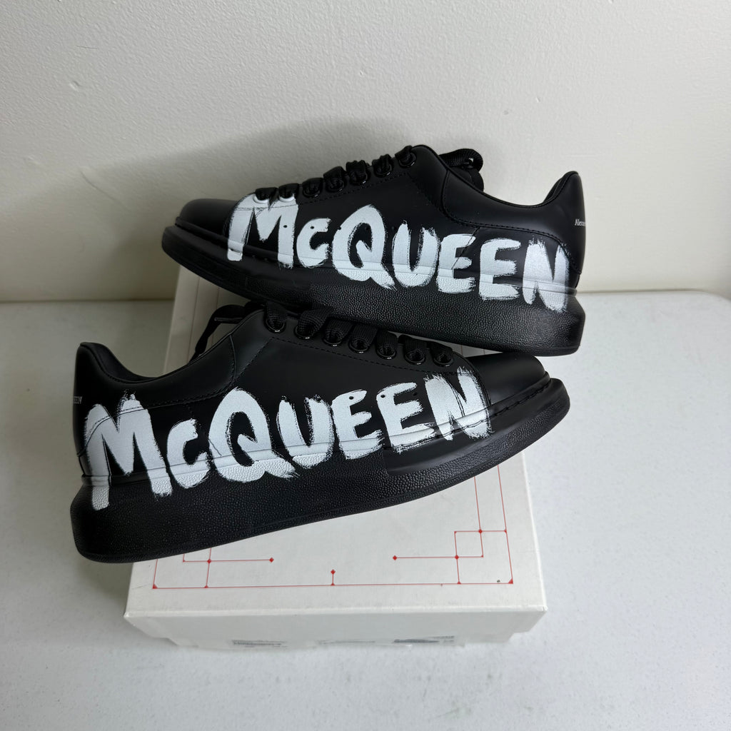 Alexander McQueen Black White Sneaker