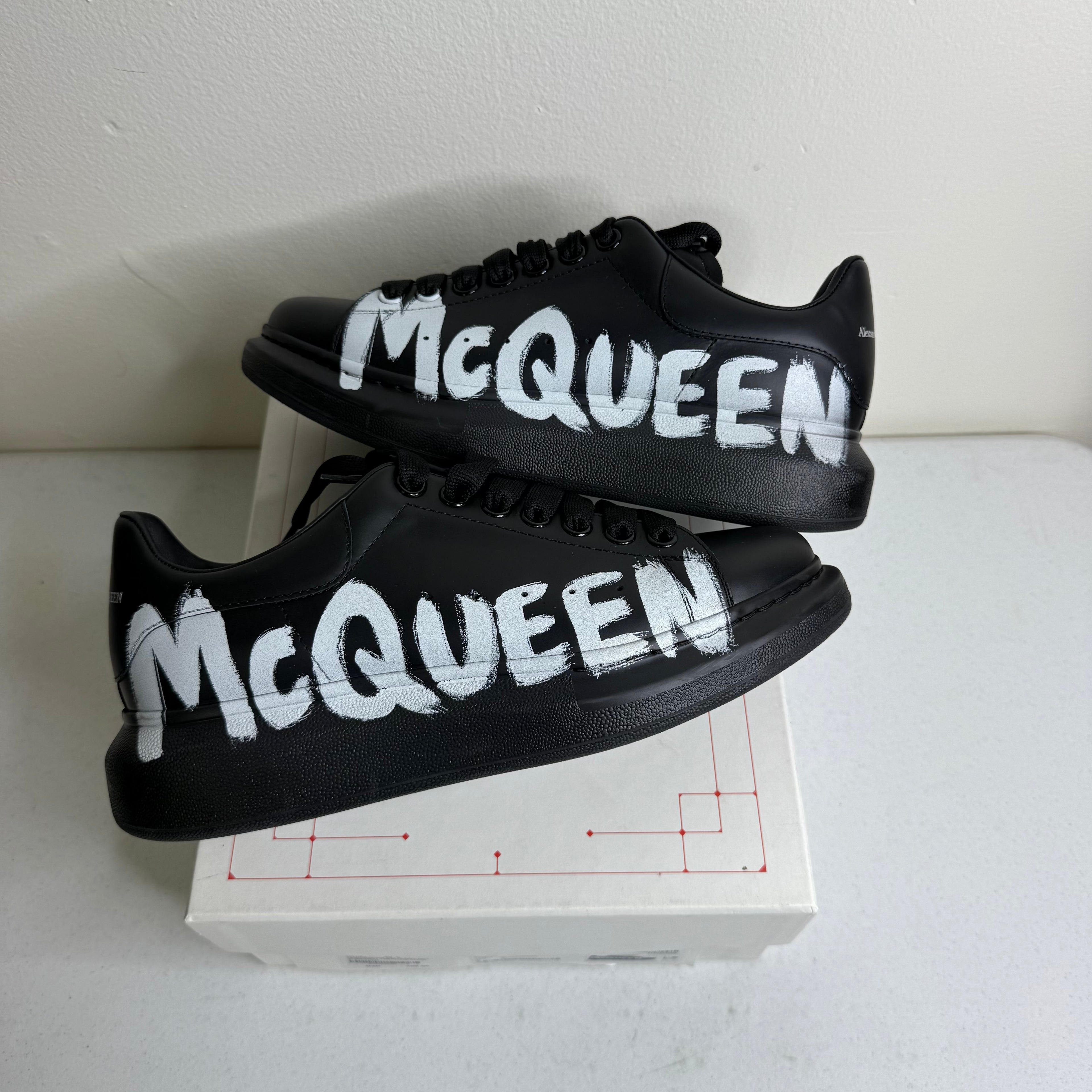 Alexander McQueen Black White Sneaker